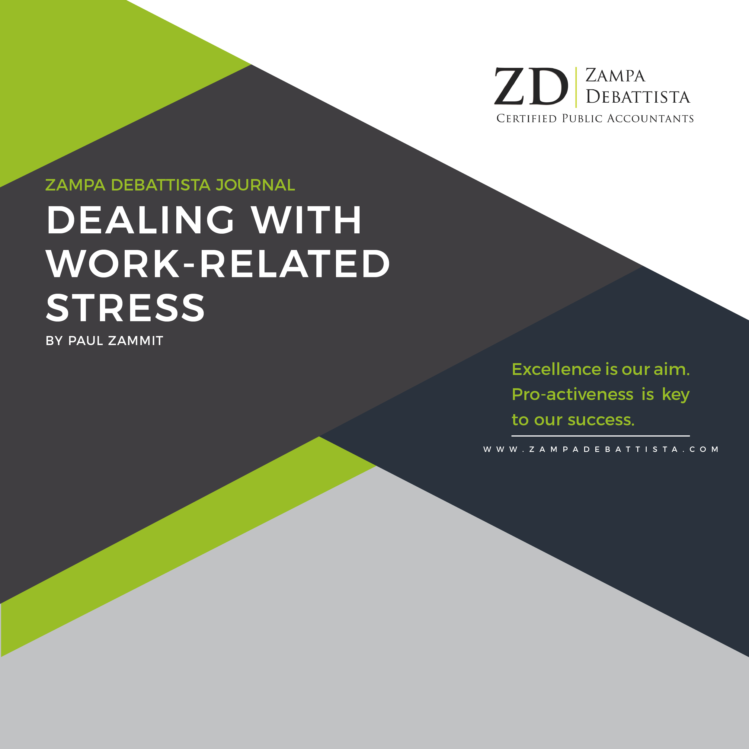 Dealing With Work-Related Stress by Paul Zammit